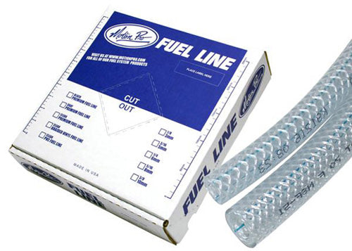 Mp Braided Vinyl Fuel Line 3/8id X 25 Ft