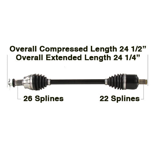 Cv Axle Heavy Duty Replacementpolaris