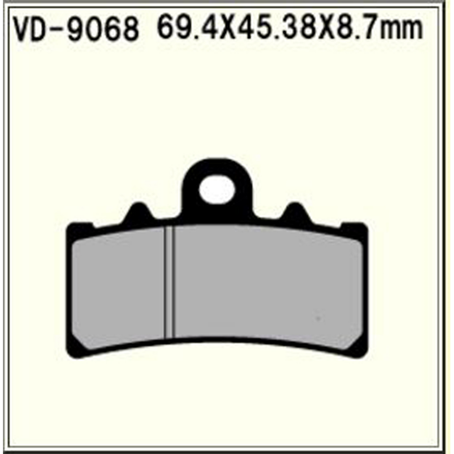 Vesrah Brake Pads Vd-9068