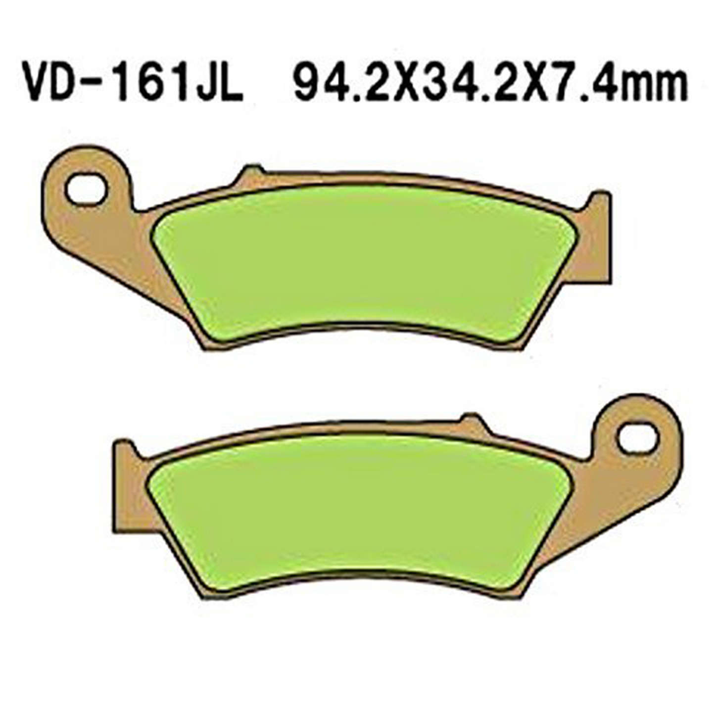 Vesrah Brake Pads (vd-161rjl)