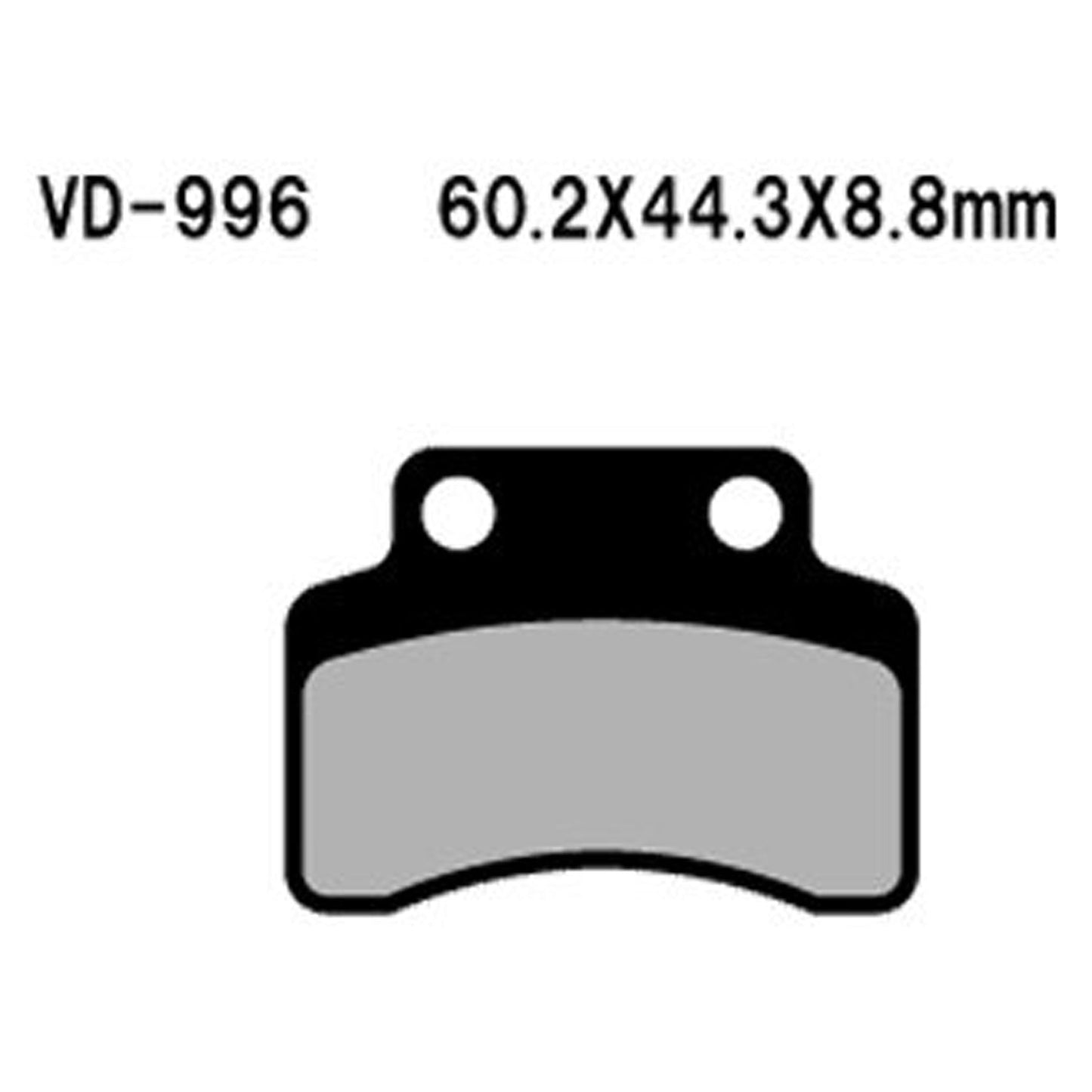 Vesrah Brake Pads (vd-996)