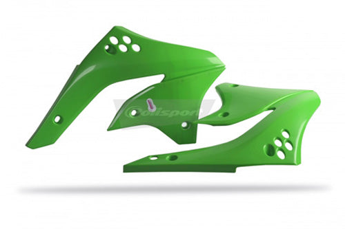 Radiator Scoops Kx450f Oem Color 2008 Green 05
