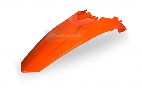 Rear Fender Ktm 125 Sx W/out Side Panels Orange Ktm
