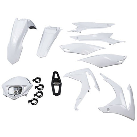 Polisport Complete Kit / Crf450r Oem Color New, White