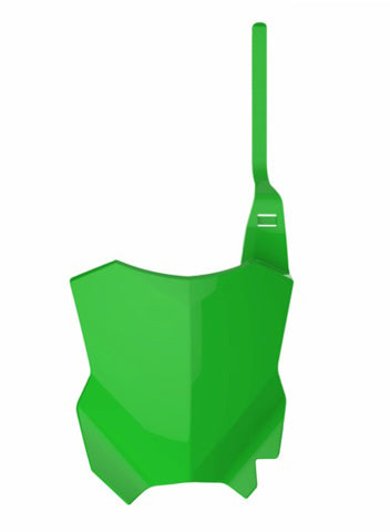 Polisport Number Plate, Kawasaki, Green 05