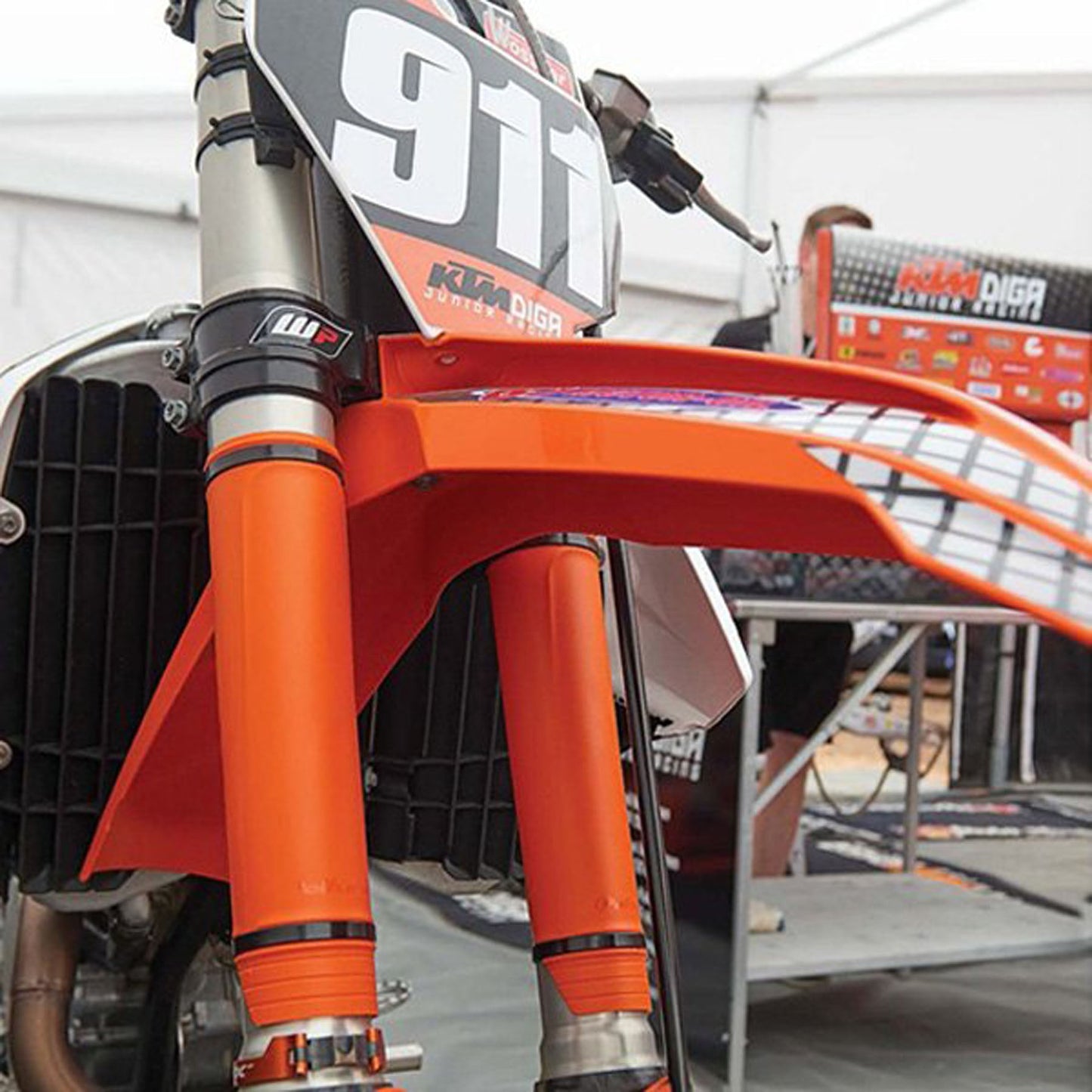 Polisport Upper Fork Guards Green05