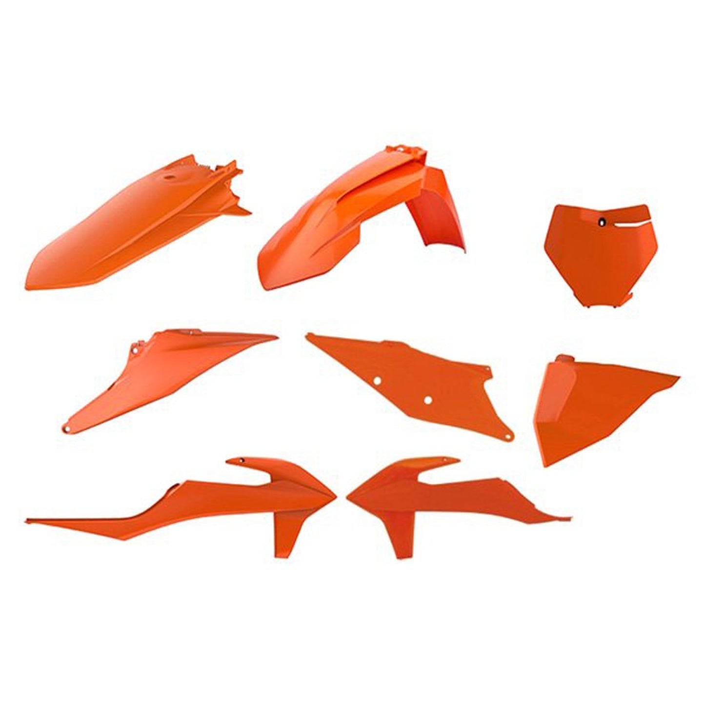 Polisport Mx Complete Kit Ktm, Orange Ktm 16