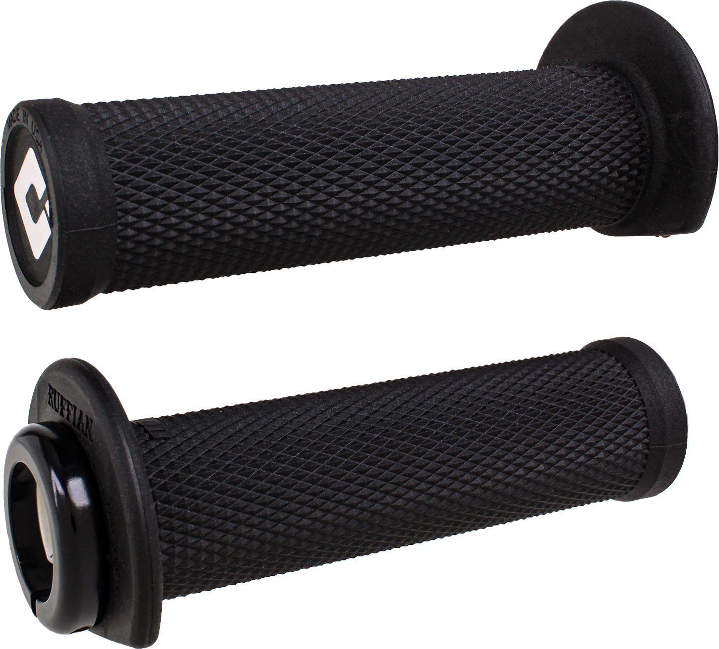 Atv/pwc Ruffian Lockon Grip 125mm Black/red