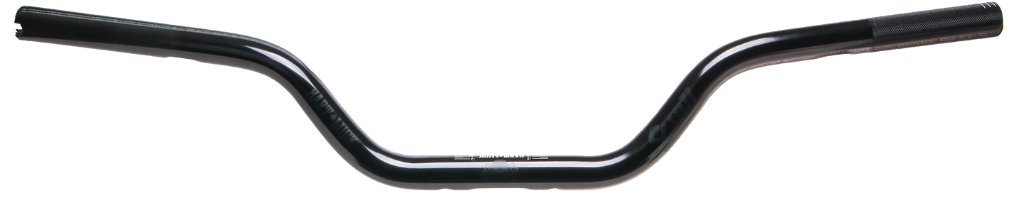 Handlebar V-twin Tracker 1 1/8" To 1" Controls Mat Blk