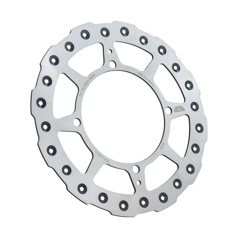 Front Brake Rotor Ss Self Cleaning Suz