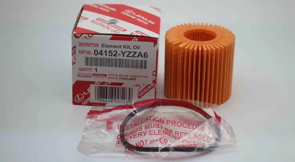 Filtro de Aceite Genuino Toyota - Filtro de Aceite de Cartucho (04152-YZZA6)