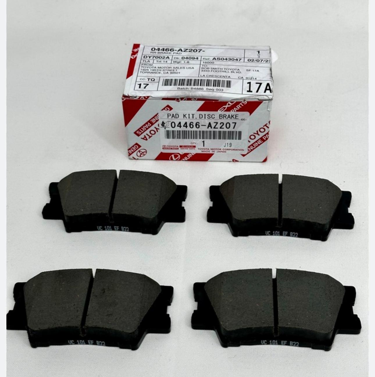 RR BRAKE PAD
