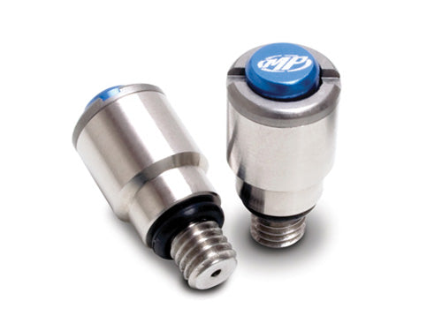 Micro Bleeder, M5x0.8, Silver - For Kyb Forks