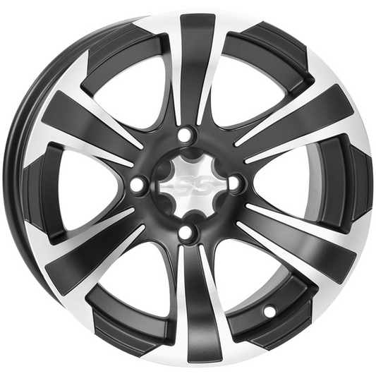 Itp Ss Alloy Ss312, Black W/ Machined - 14x8 (14ss705bx)