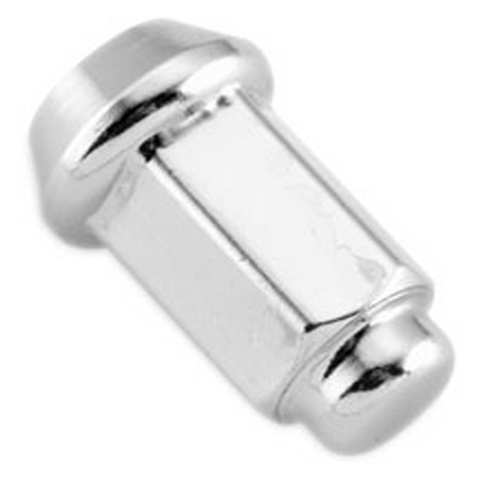 3/8"-24 Flat Chrome Lug Nut  -box Of 16