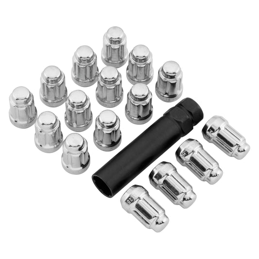 Itp 12mm X 1.25 Tapered Splined Lug Nut - Box Of 16