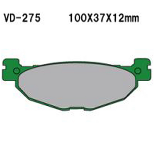 Vesrah Semi-metallic Brake Pads, Vd-275
