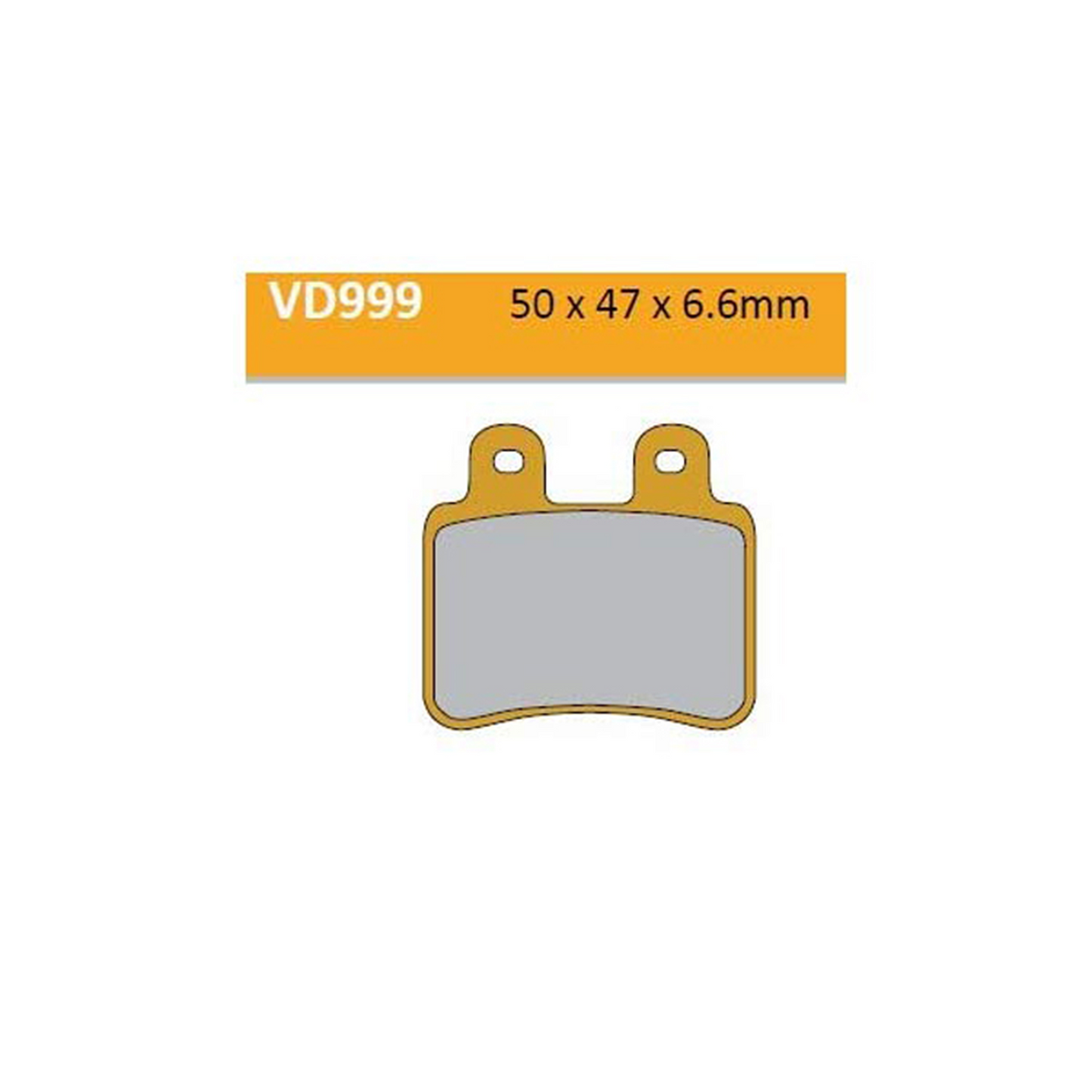 Vesrah Semi-metallic Brake Pads, Vd-999