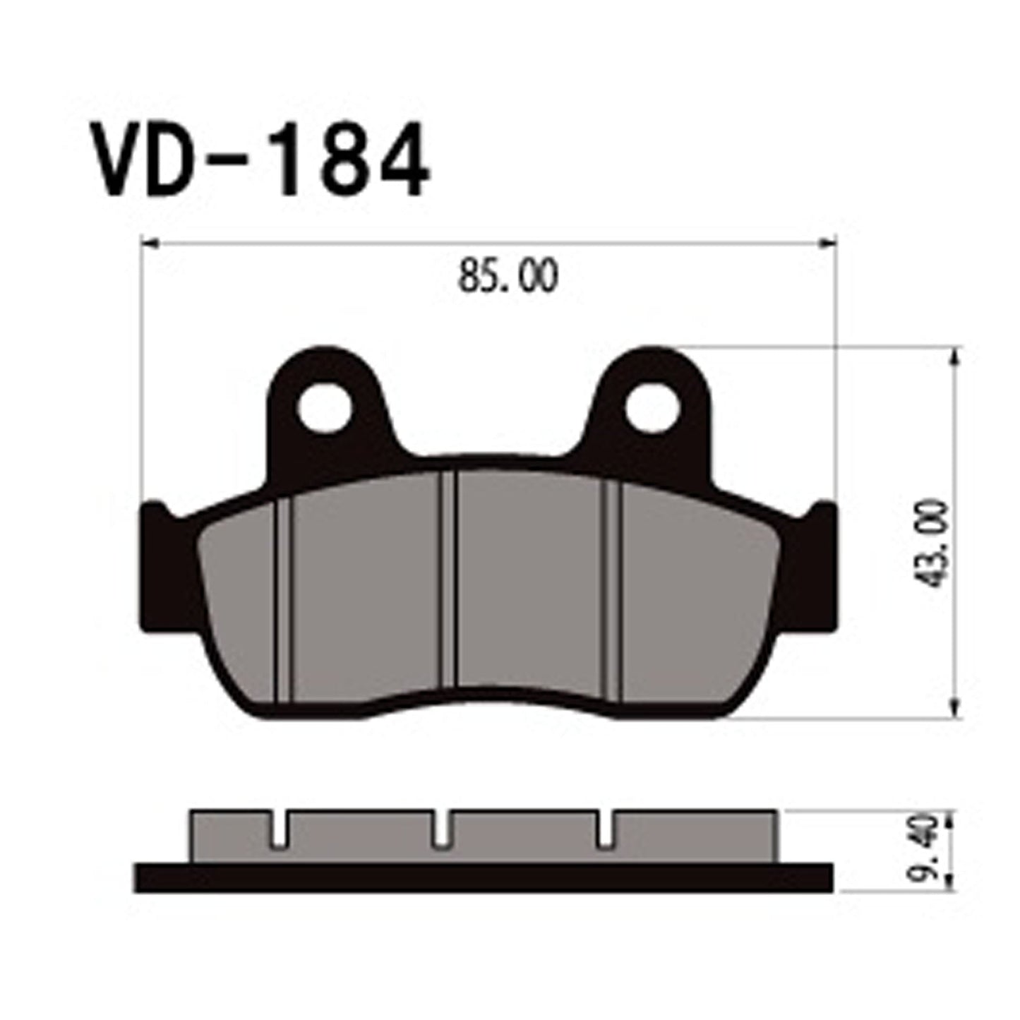 Vesrah Brake Pads Vd-184