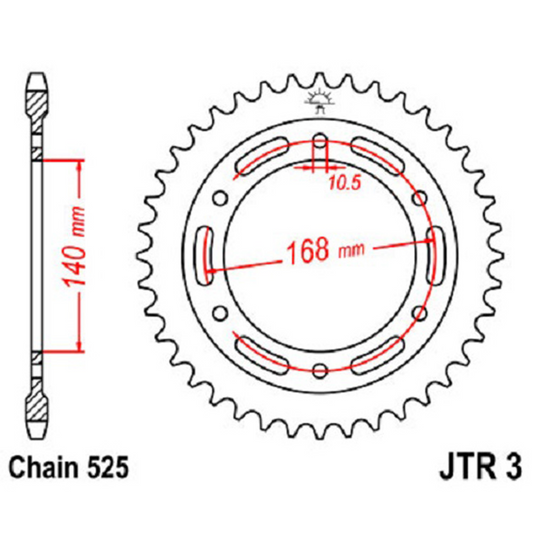 Jt Sprocket  R 47 Tooth