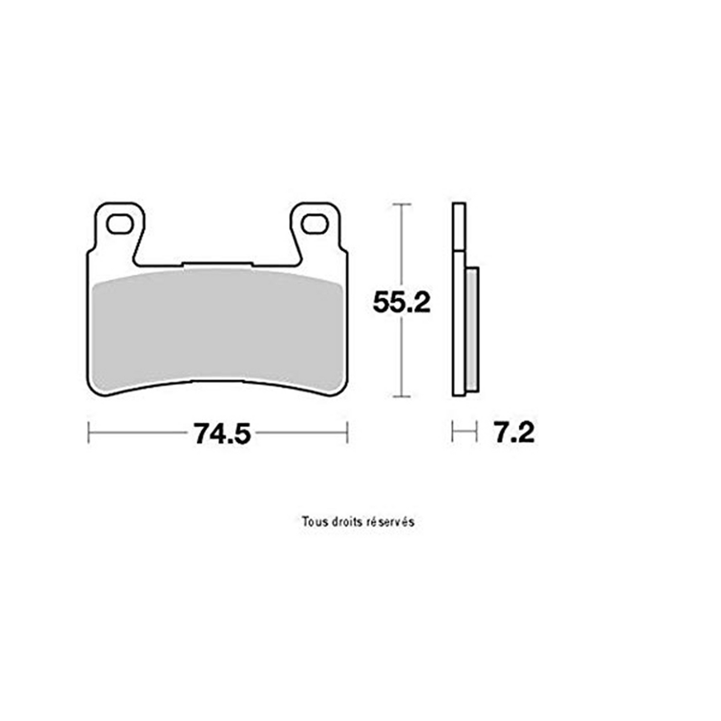 Vesrah Brake Pads (vd-166rjl)