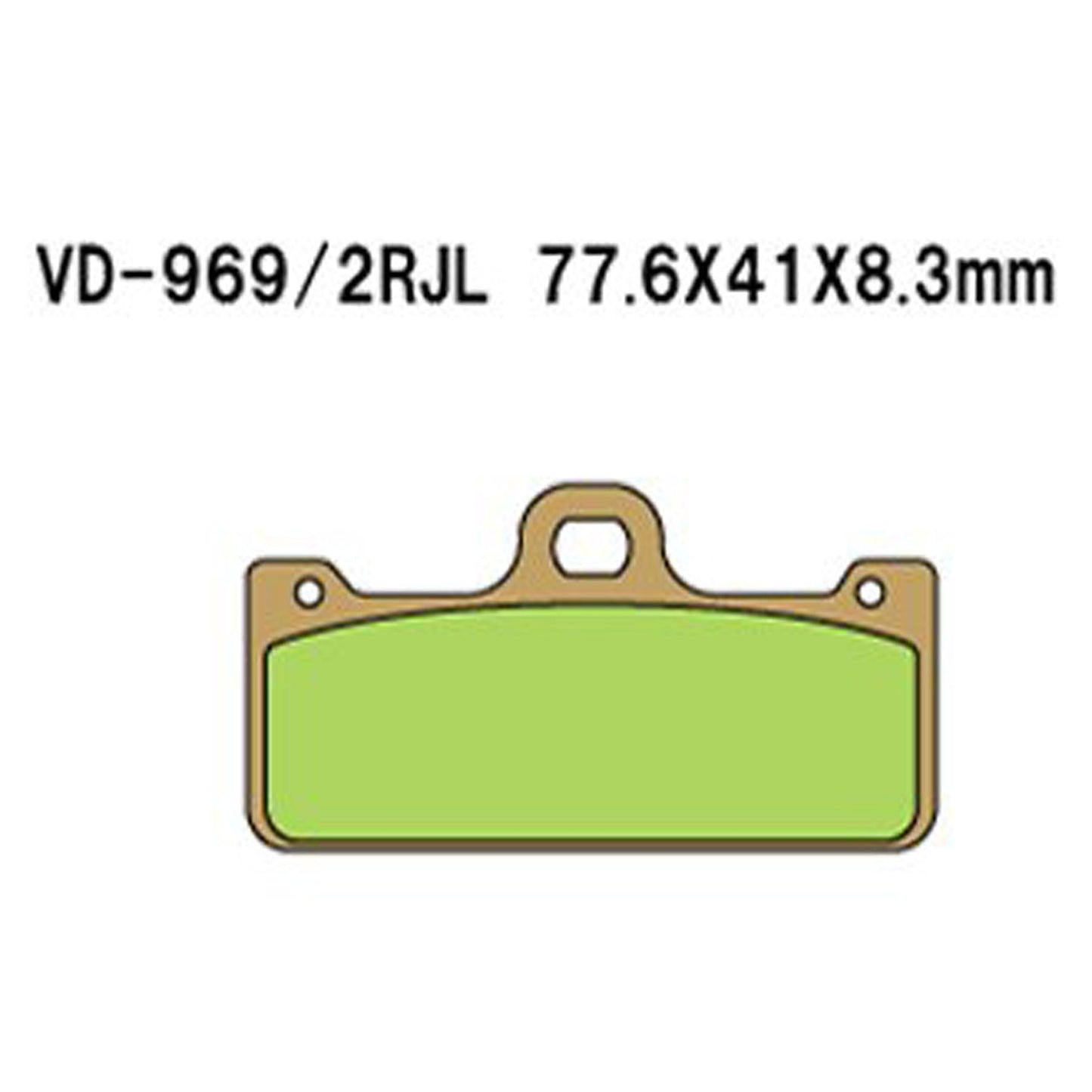 Vesrah Brake Pads (vd-969/2rjl)