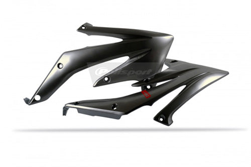 Radiator Scoops Crf450r Pd+ Brush Aluminium