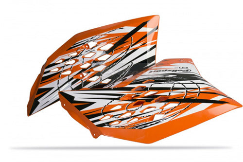 Radiator Scoops Ktm 125/250 Sxipd Orange Ktm
