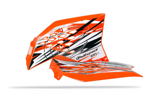 Radiator Scoops Ktm 65 Sx Ipd Orange Ktm