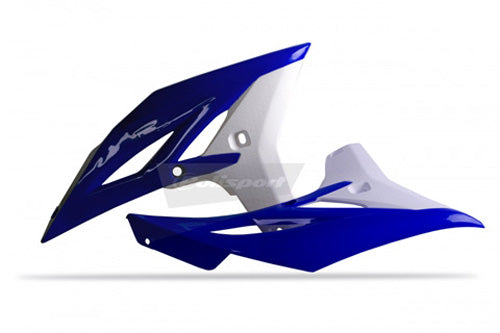 Radiator Scoops Yz250f Oem Color 2011/2012 Blue Yam98/white