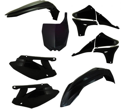 Polisport Mx Complete Kit, Yamaha, Black