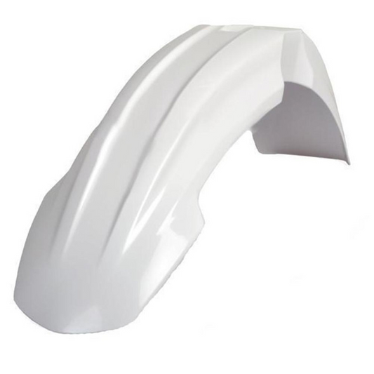 Polisport Front Fender, Ktm, White Ktm