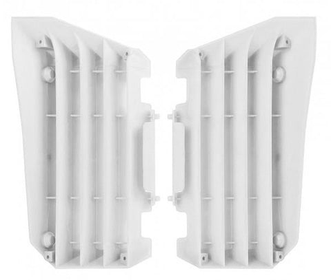 Polisport Radiator Louvers, Honda, White