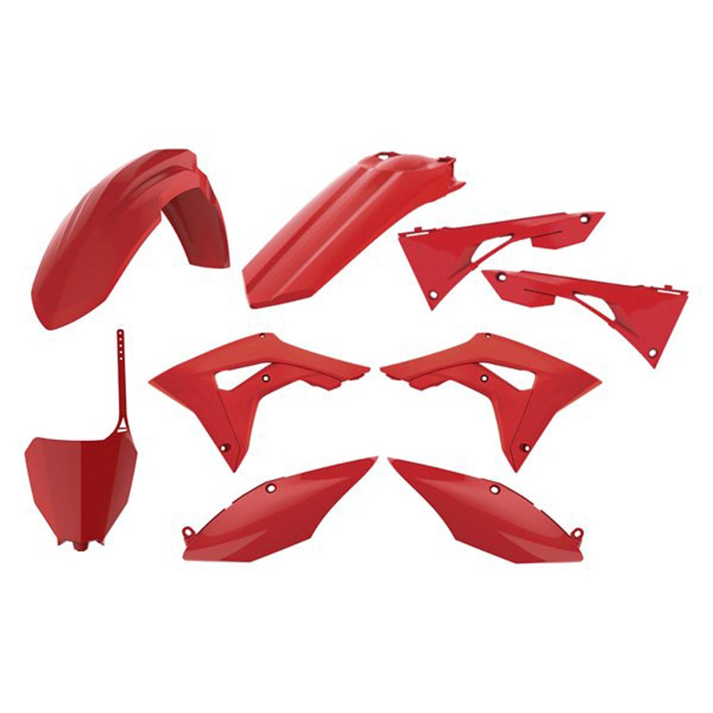 Polisport Mx Complete Kit Honda Red Cr04