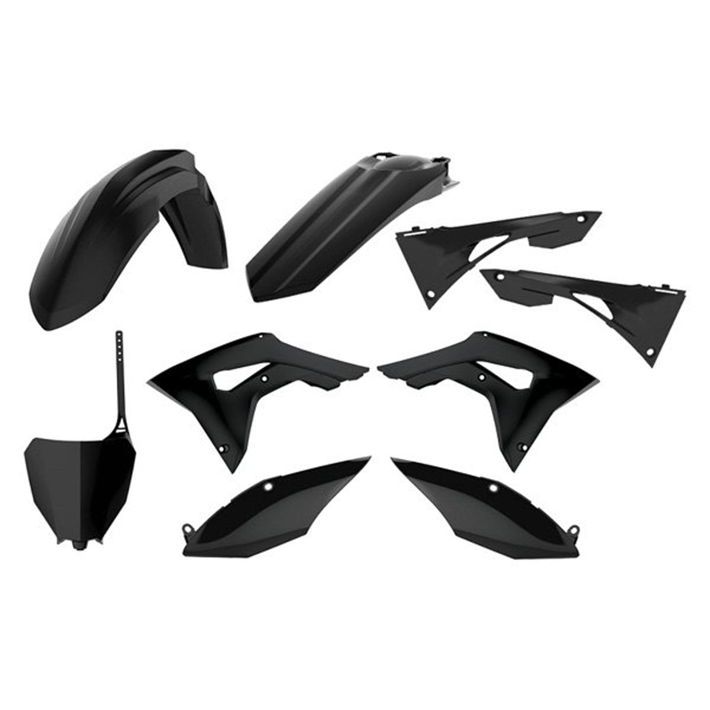 Polisport Mx Complete Kit Honda Black