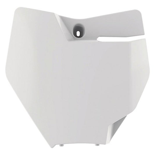 Polisport Number Plate Ktm White Ktm