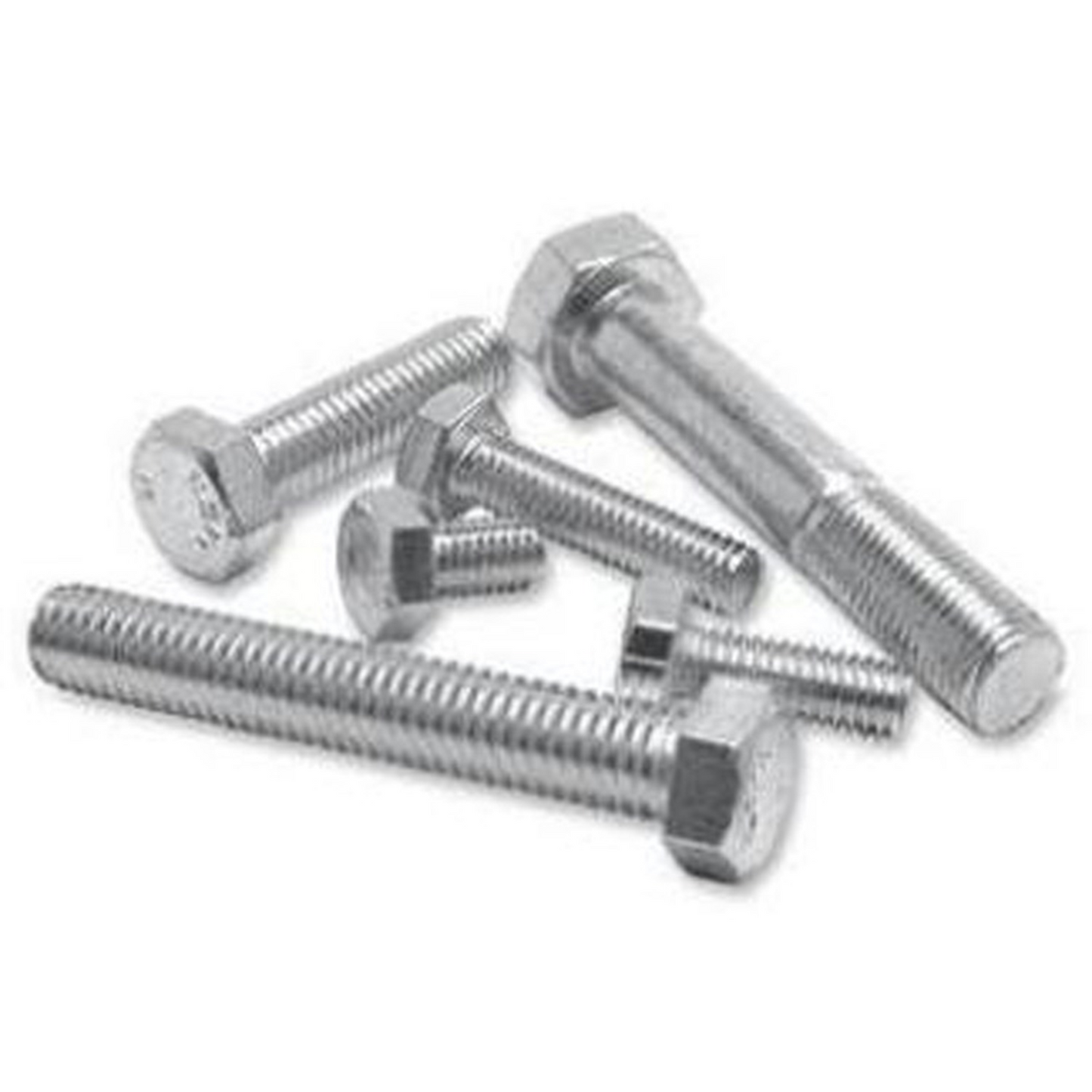 Bolt 8mm Thread X 40mm X 12mm Hex (10 Ea)