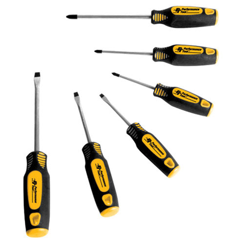 6 Pc Screwdriver Set