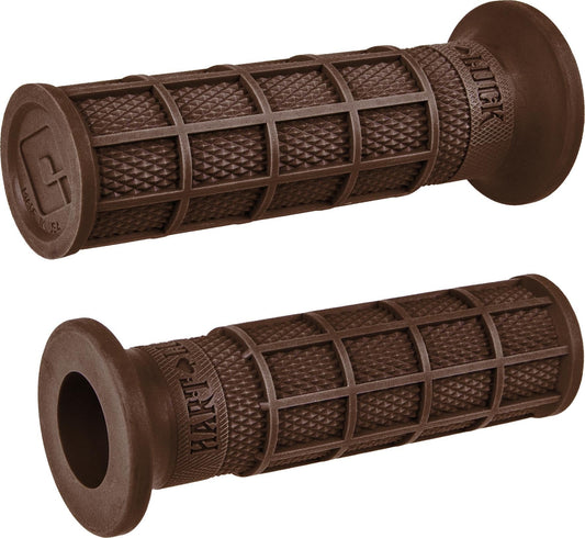 Single Ply Waffle Grips Vtwin Graphite