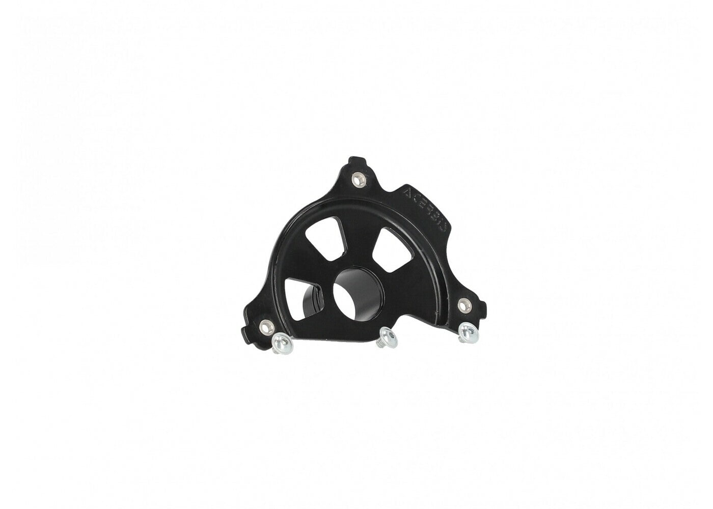 Front Disc Cover Mount Black Kaw