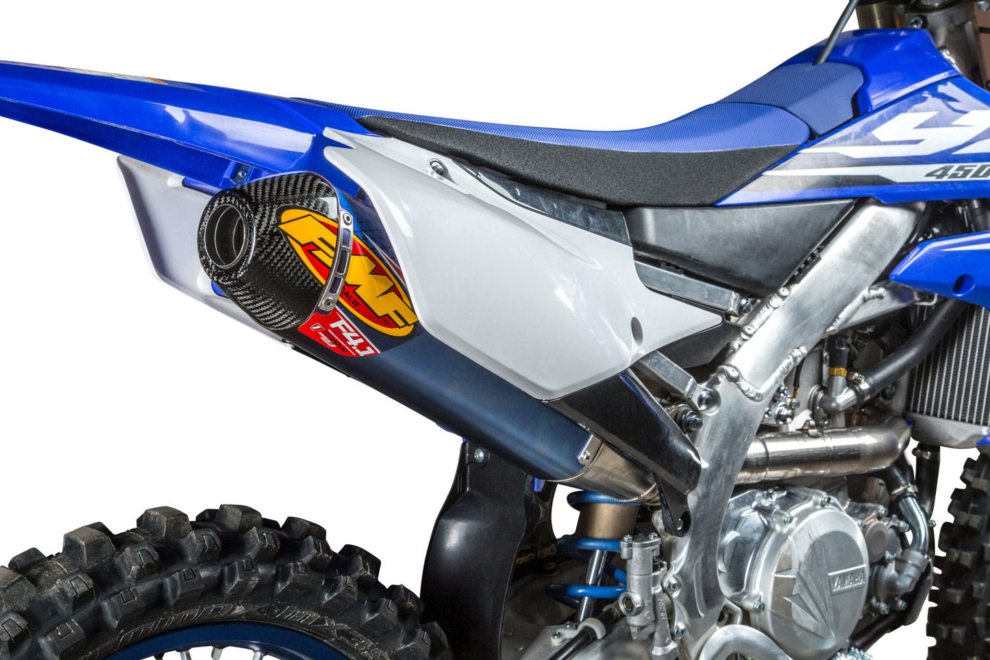 Factory 4.1 Rct Slip Mflr Ano Ti W/carb Cap Yz450f